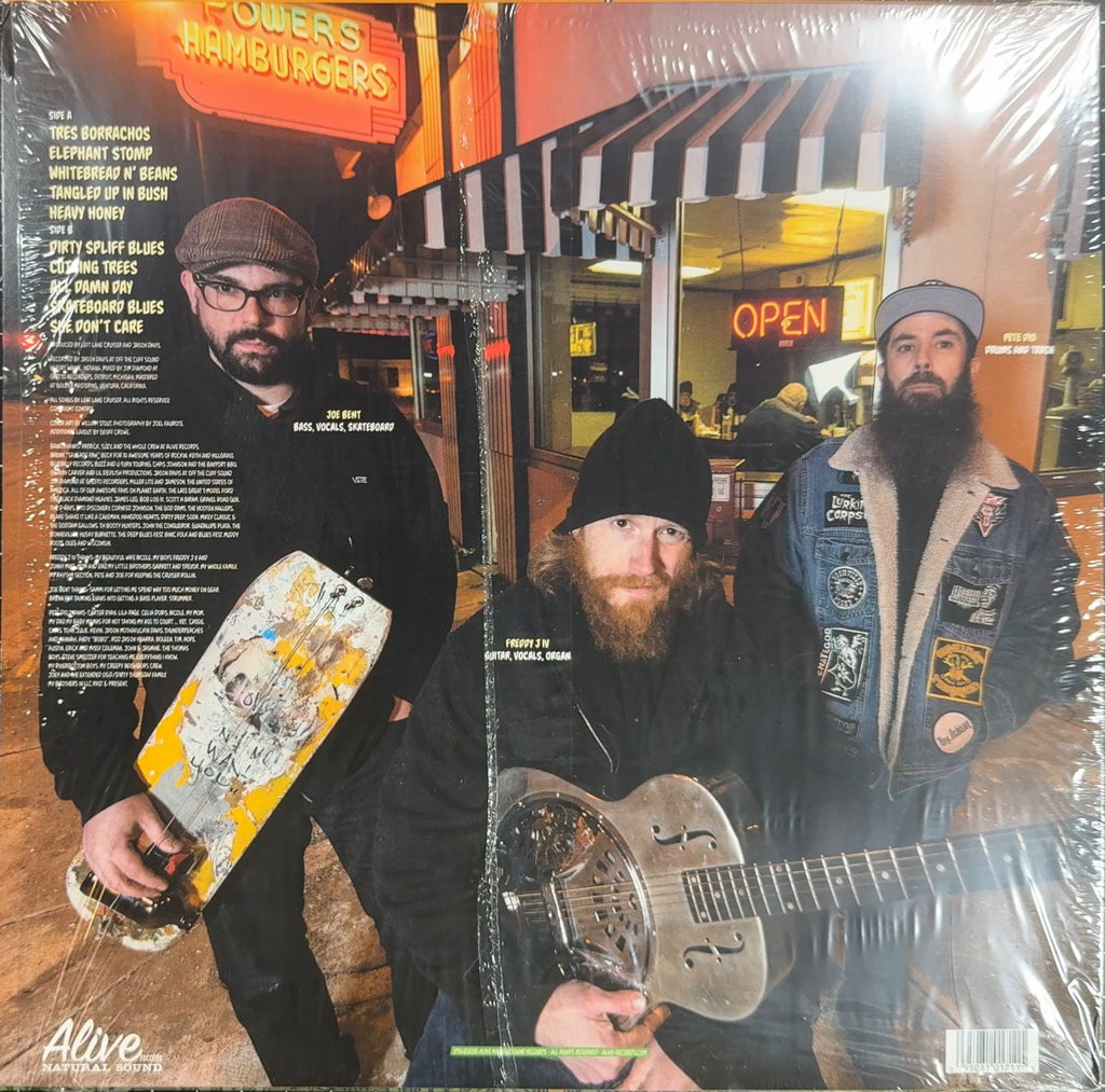 Left Lane Cruiser - Dirty Spliff Blues 2015 US 1st Press VG+/VG+ 180g Black Vinyl