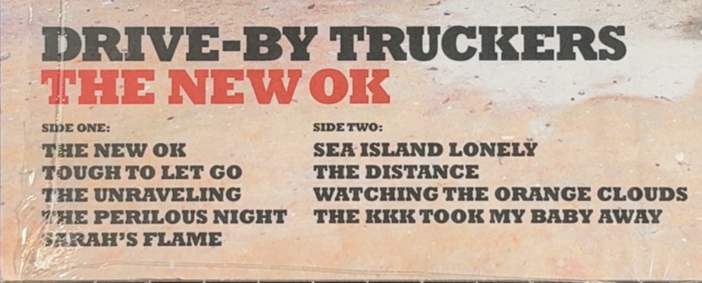 Drive-By Truckers - The New OK 2020 Euro 1st Press VG+/NM Red