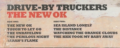 Drive-By Truckers - The New OK 2020 Euro 1st Press VG+/NM Red