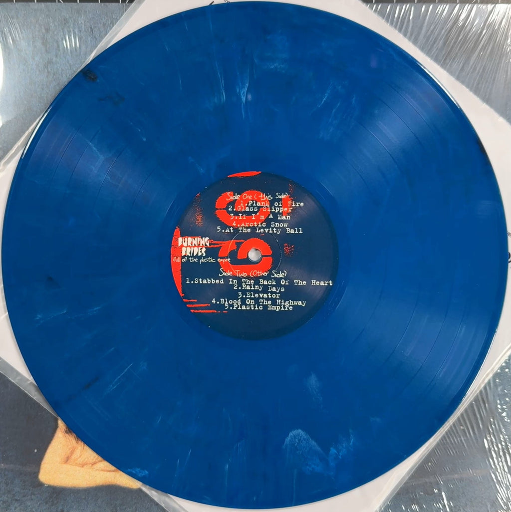 Burning Brides - Fall of the Plastic Empire 2002 Ltd Edtn (900) Blue VG+/VG+