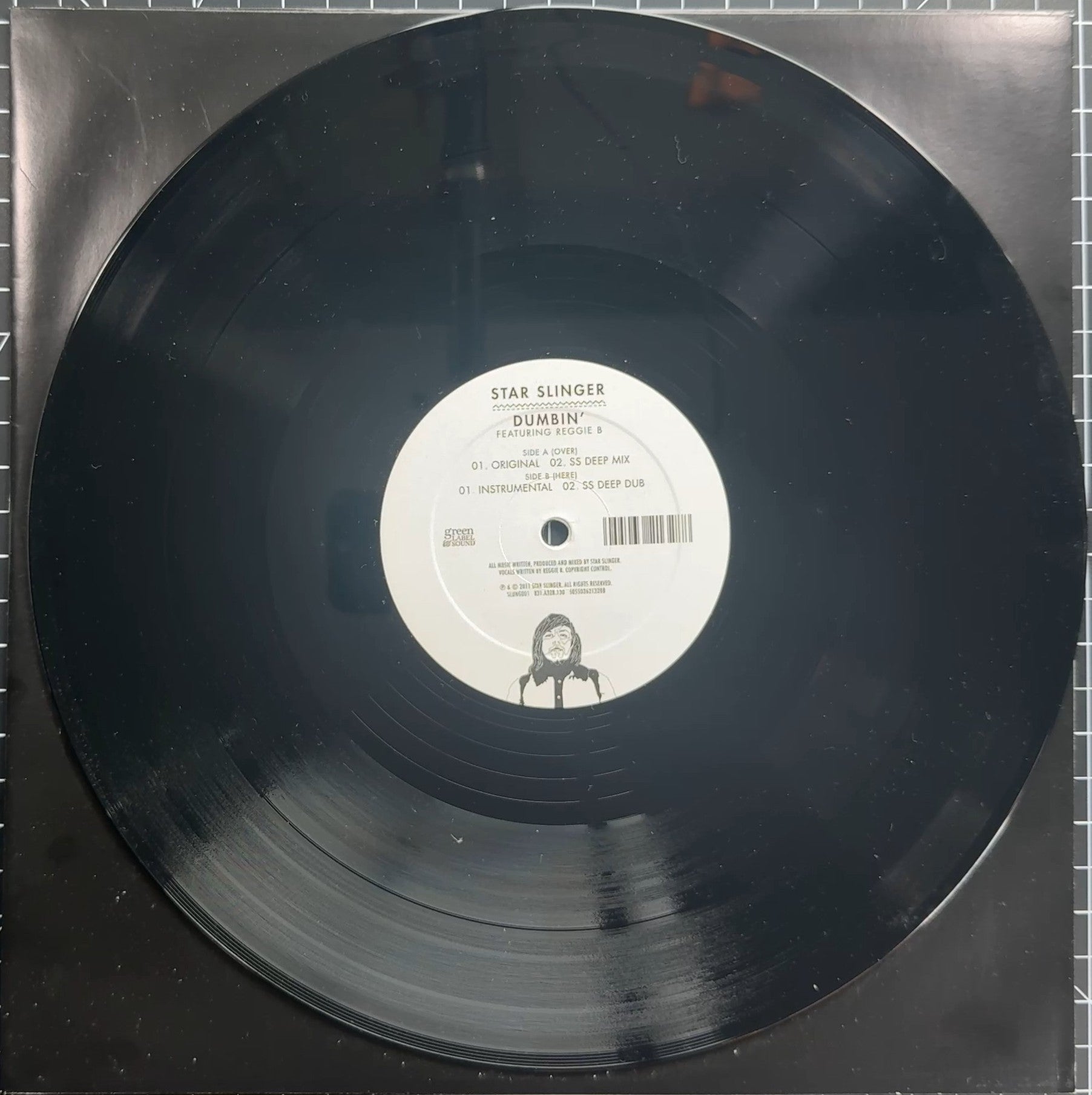 Star Slinger feat. Reggie B. - Dumbin' 2011 UK 12" Single VG+