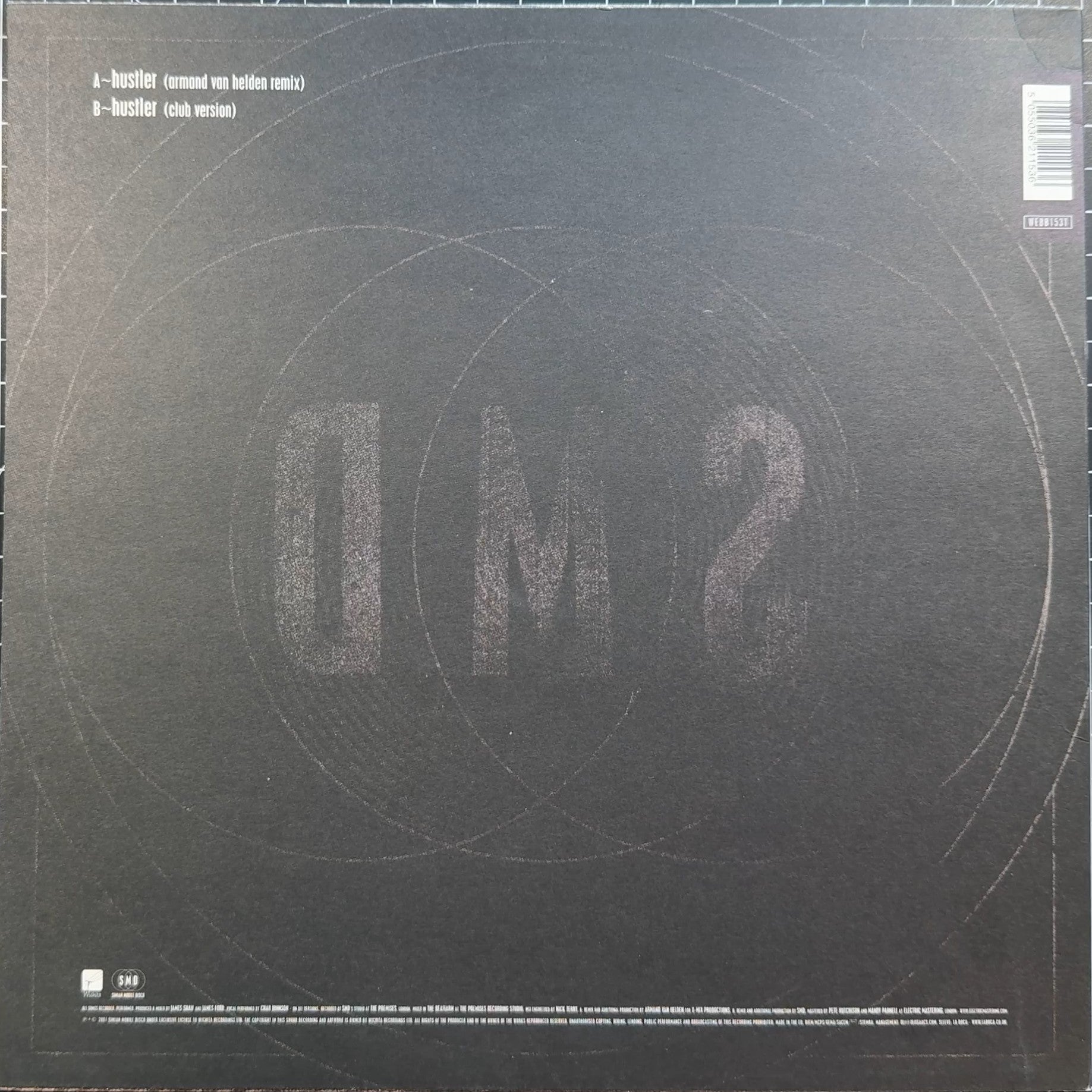 Simian Mobile Disco - Hustler UK 12" Single - 2 Versions