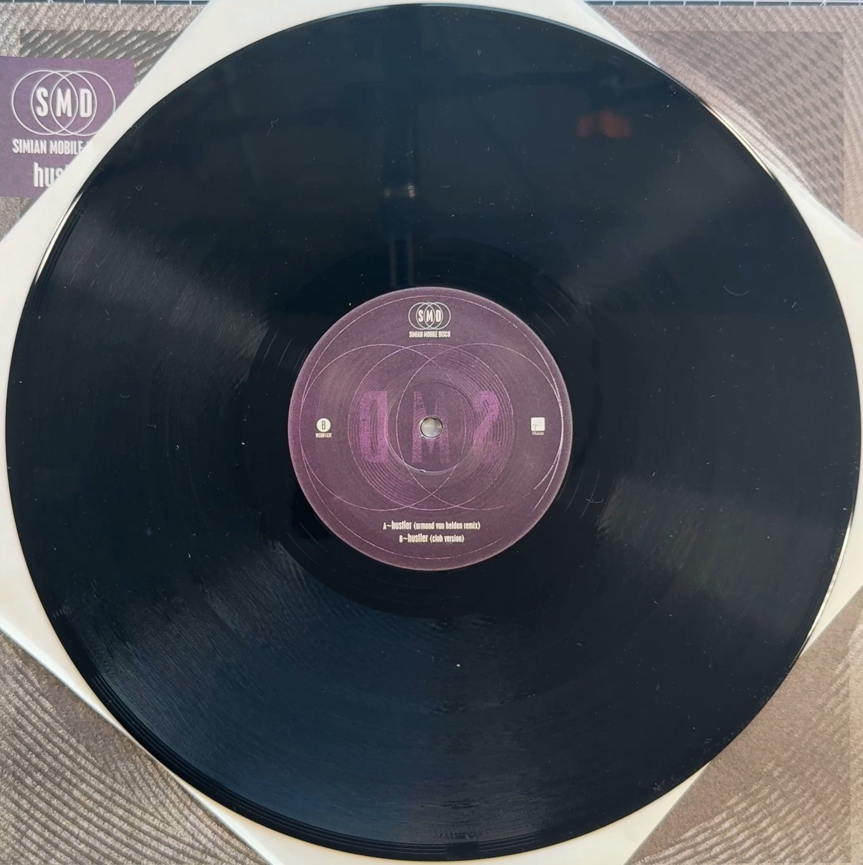 Simian Mobile Disco - Hustler UK 12" Single - 2 Versions