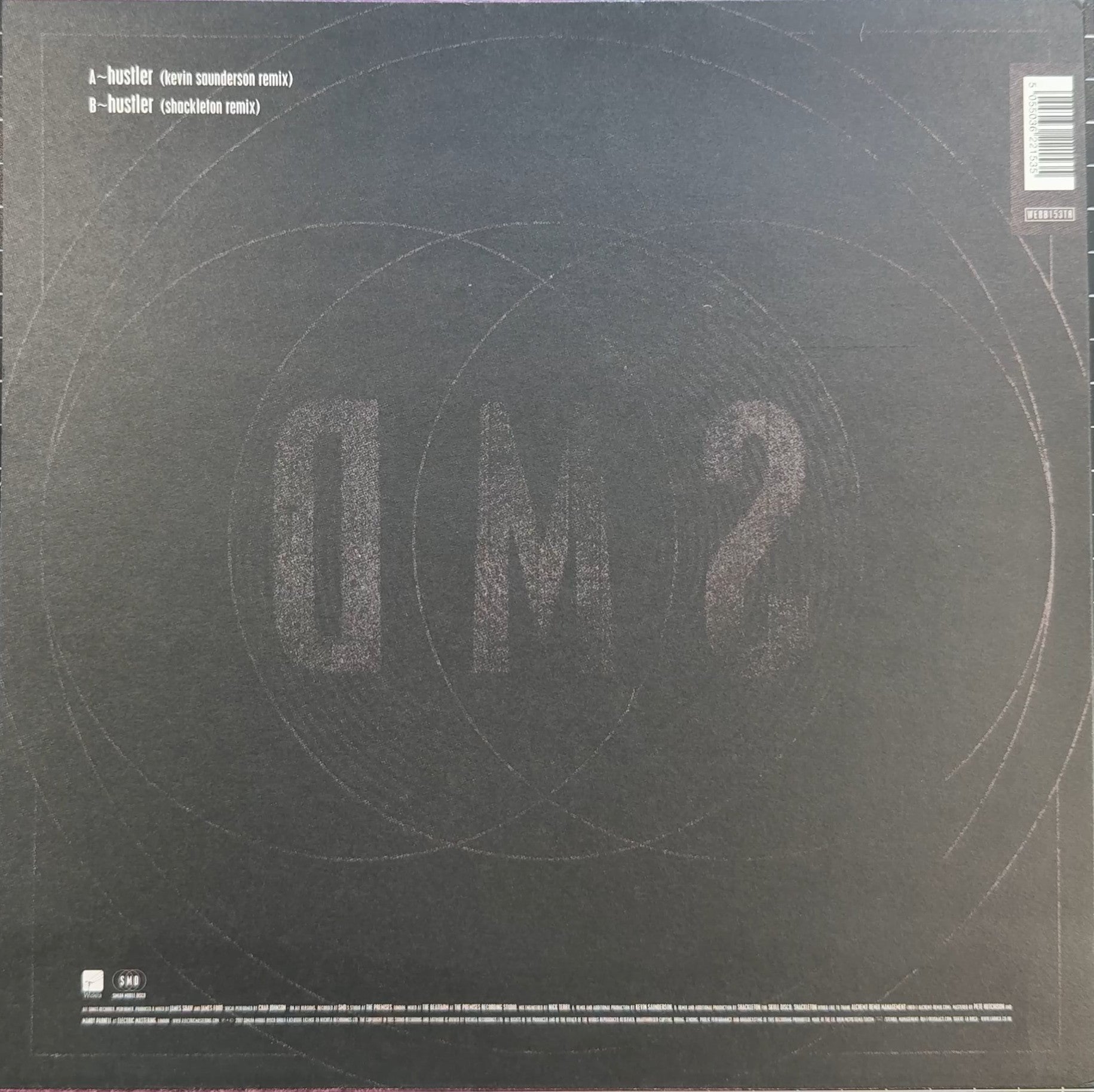 Simian Mobile Disco - Hustler UK 12" Single - 2 Versions