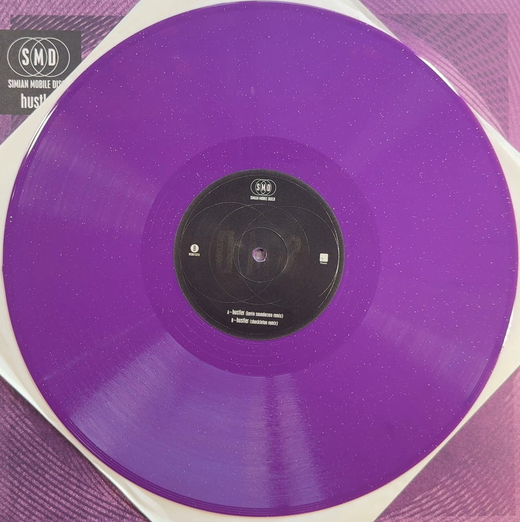 Simian Mobile Disco - Hustler UK 12" Single - 2 Versions