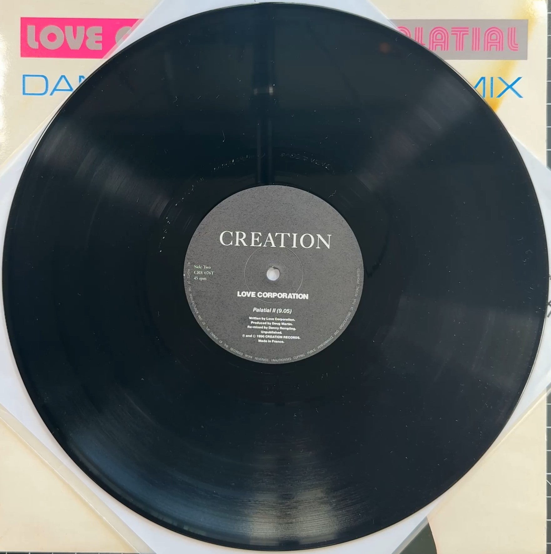 Love Corporation - Palatial 1990 UK 1st Press 12" Single VG+/VG+