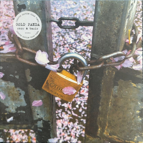 Gold Panda - Snow & Taxis 2010 UK Ltd Edtn 12" Single Clear VG+/VG+