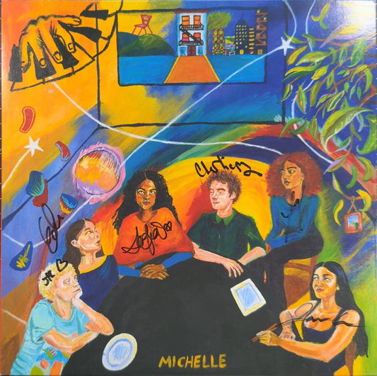 AUTOGRAPH Michelle - After Dinner We Talk Dreams 2022 US Ltd Edtn Blue VG+/VG+