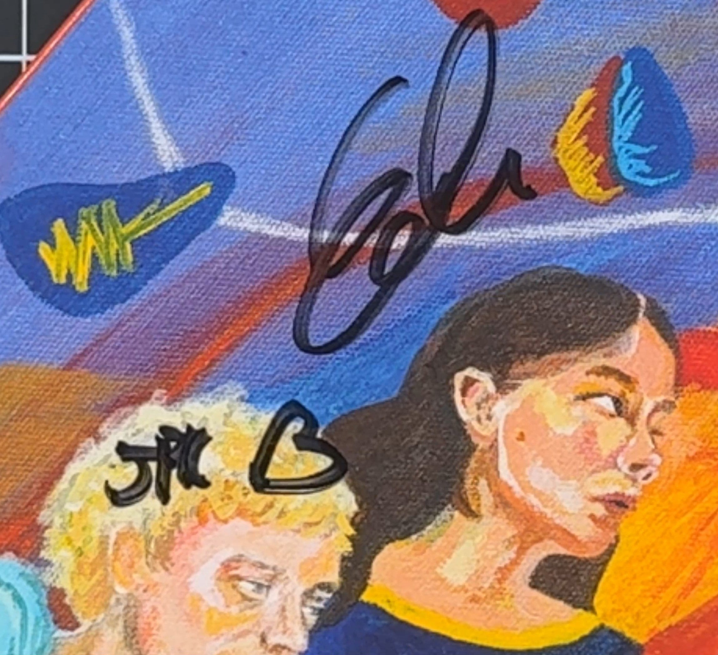 AUTOGRAPH Michelle - After Dinner We Talk Dreams 2022 US Ltd Edtn Blue VG+/VG+