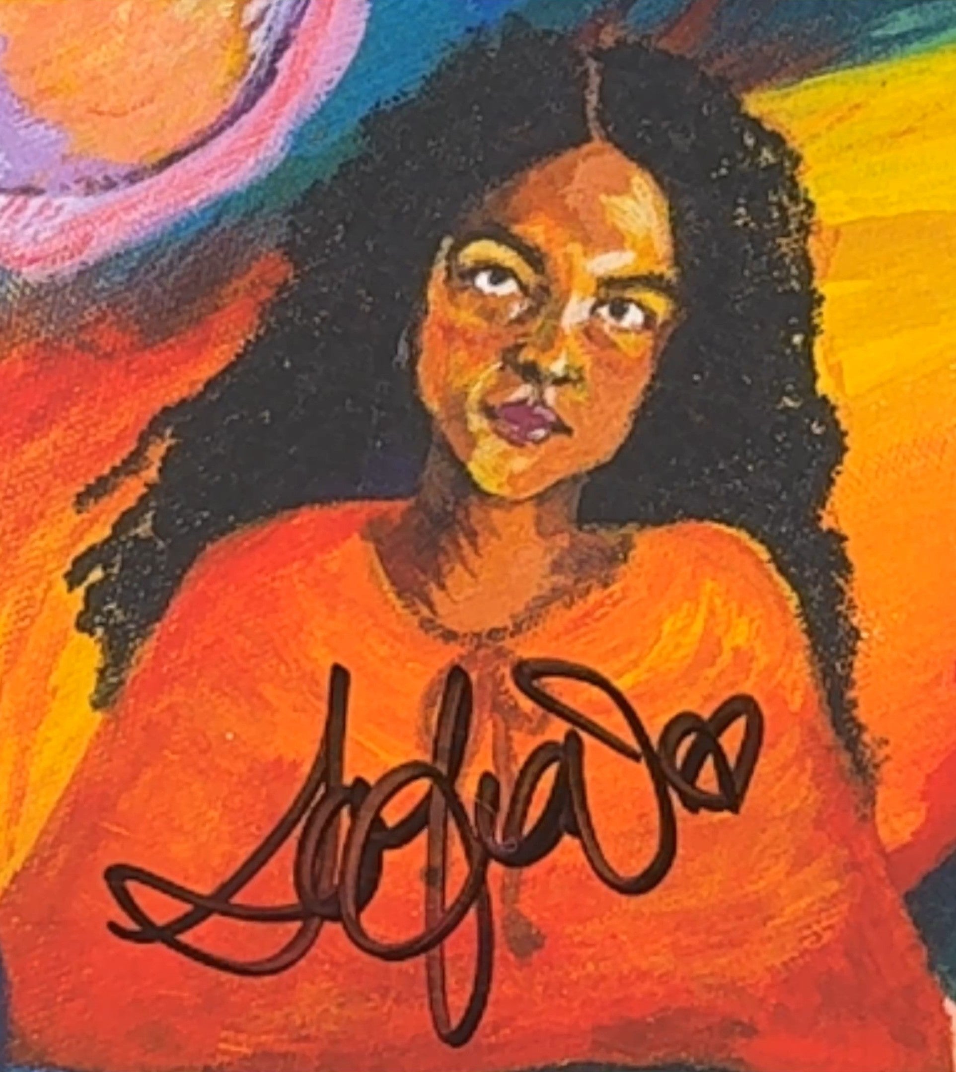 AUTOGRAPH Michelle - After Dinner We Talk Dreams 2022 US Ltd Edtn Blue VG+/VG+