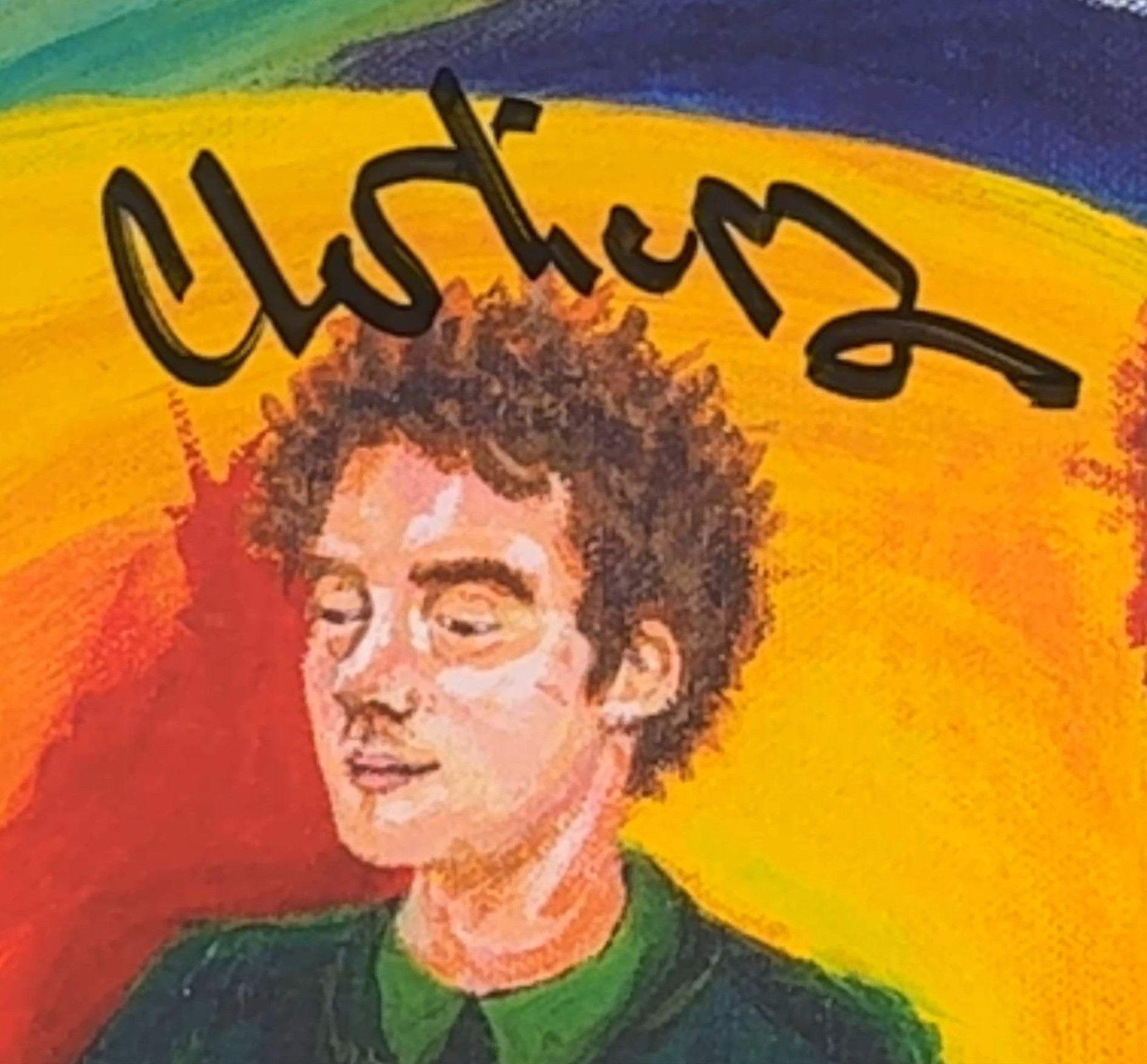 AUTOGRAPH Michelle - After Dinner We Talk Dreams 2022 US Ltd Edtn Blue VG+/VG+
