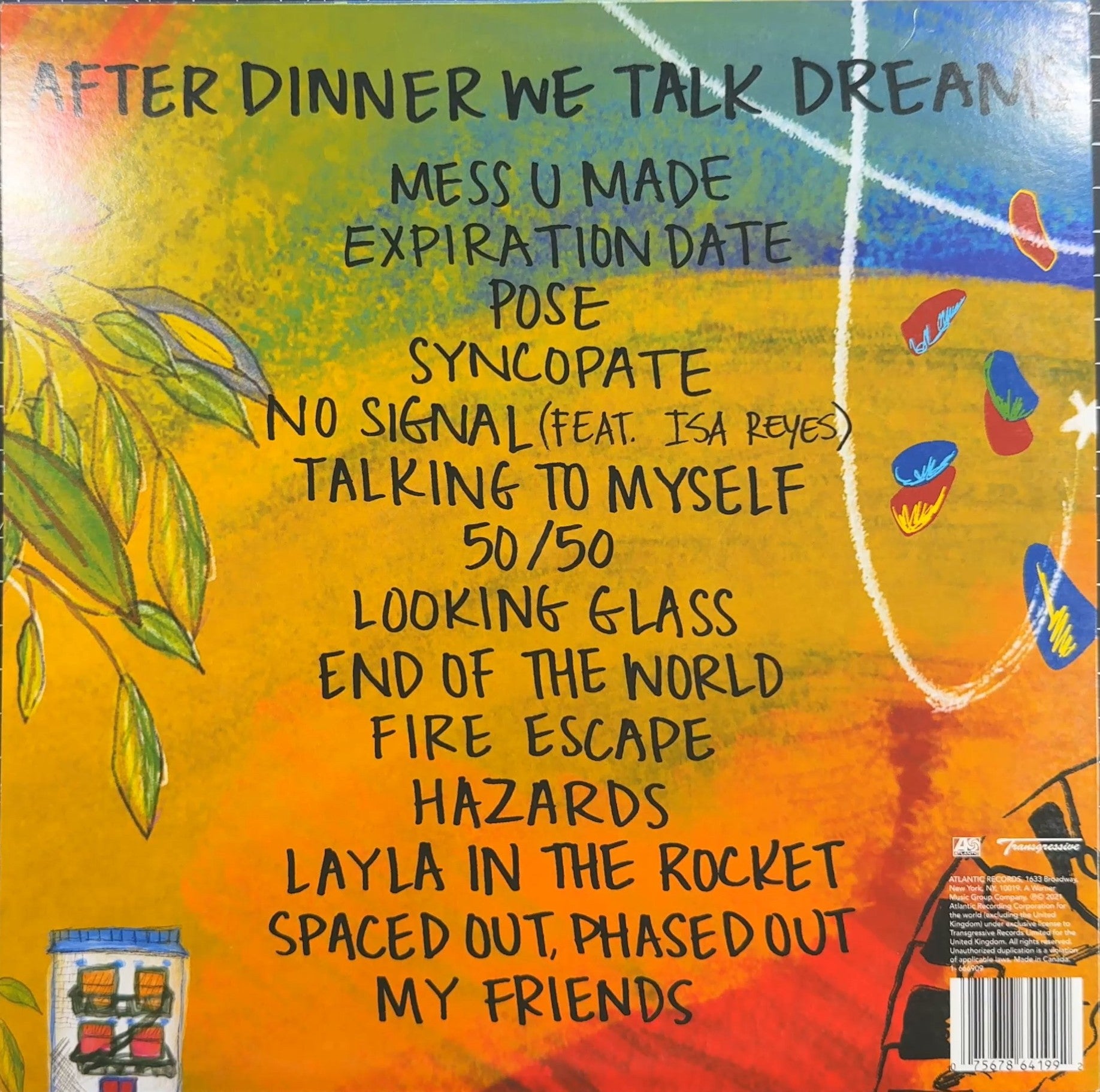 AUTOGRAPH Michelle - After Dinner We Talk Dreams 2022 US Ltd Edtn Blue VG+/VG+