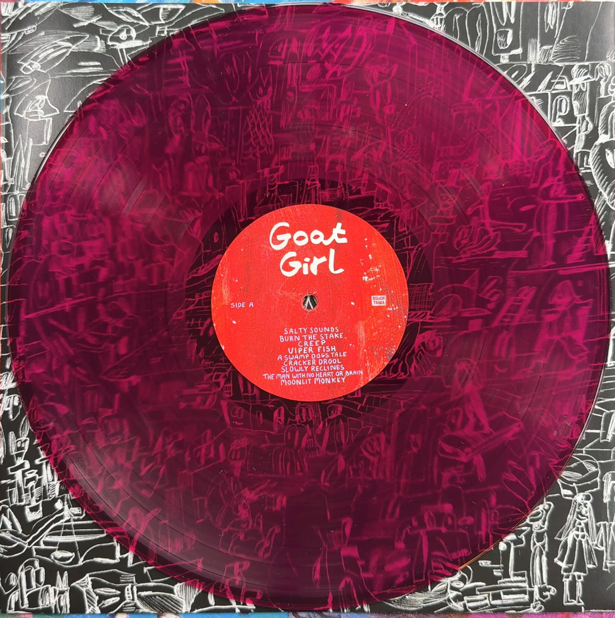 Goat Girl s/t 2018 UK First Press Limited Edition Violet VG+/VG+