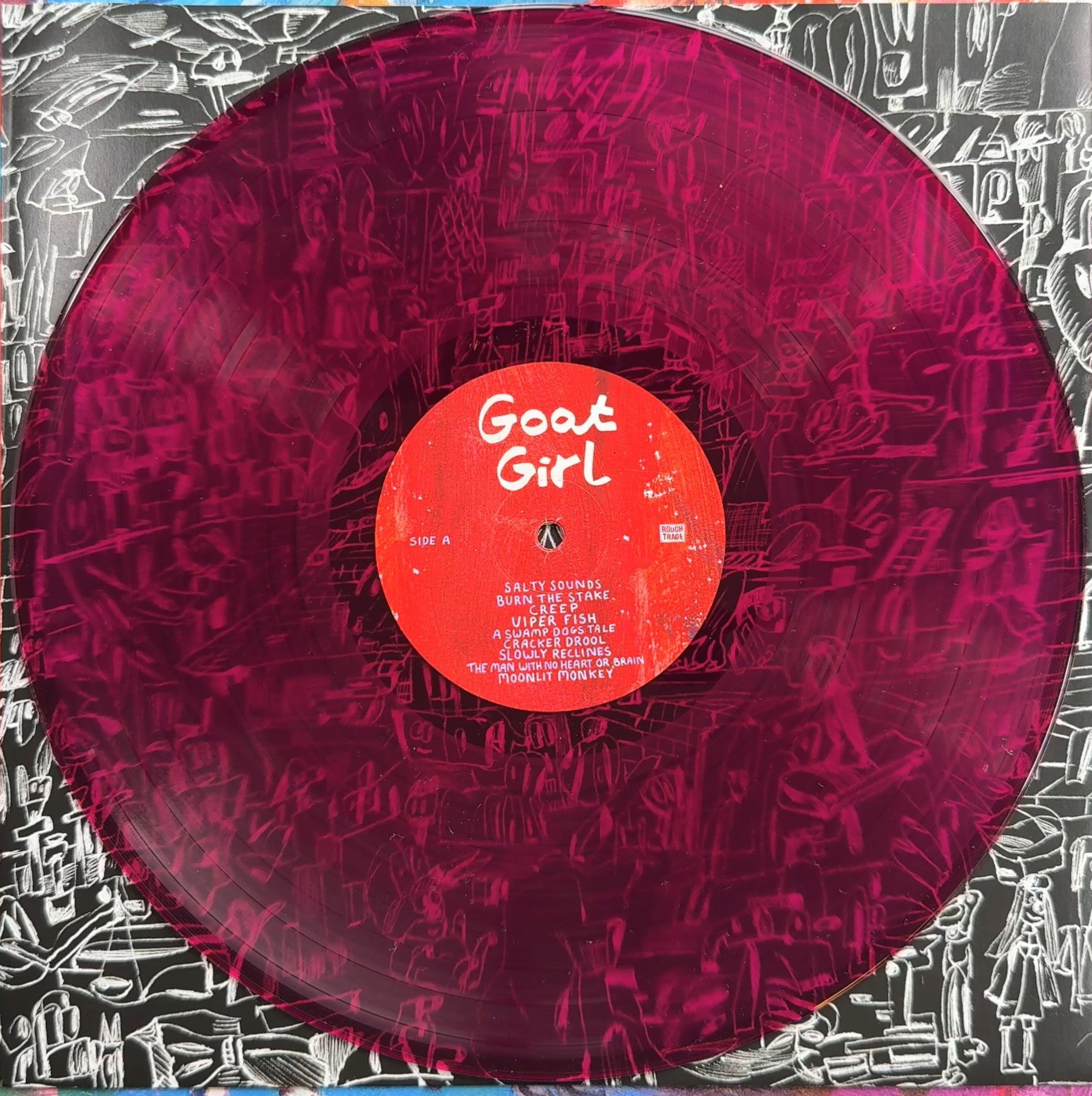 Goat Girl s/t 2018 UK 1st Press Ltd Edtn Violet VG+/VG+