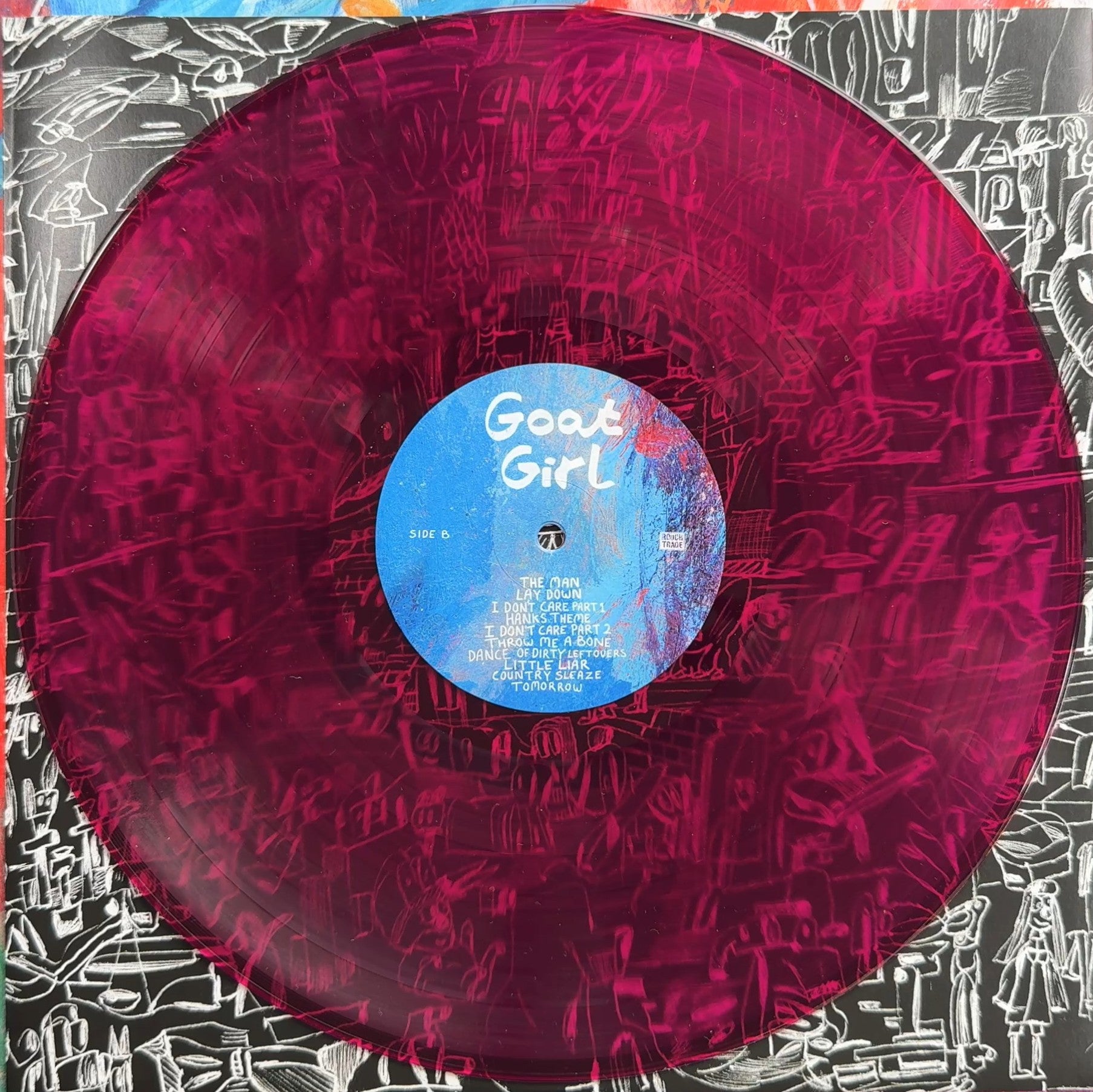 Goat Girl s/t 2018 UK 1st Press Ltd Edtn Violet VG+/VG+