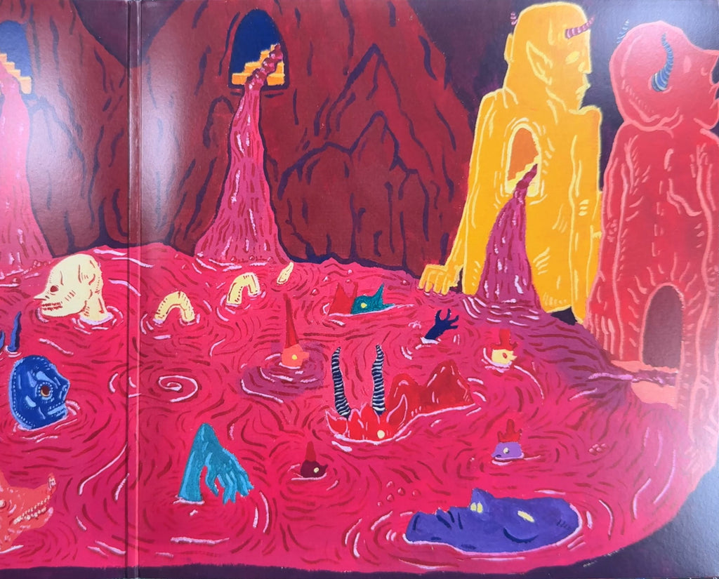 AUTOGRAPH Goat Girl - On All Fours SIGNED Ltd Edtn Pink VG+/VG+