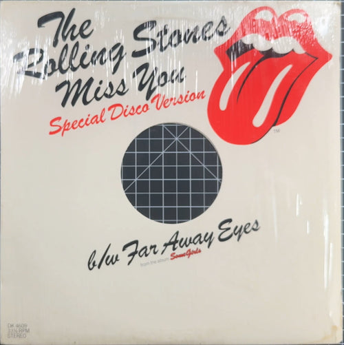 Rolling Stones - Miss You (Disco) b/w Far Away Eyes 1978 1st Press VG+