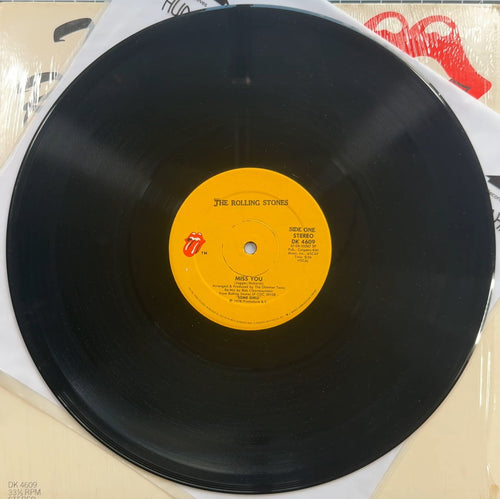 Rolling Stones - Miss You (Disco) b/w Far Away Eyes 1978 1st Press VG+
