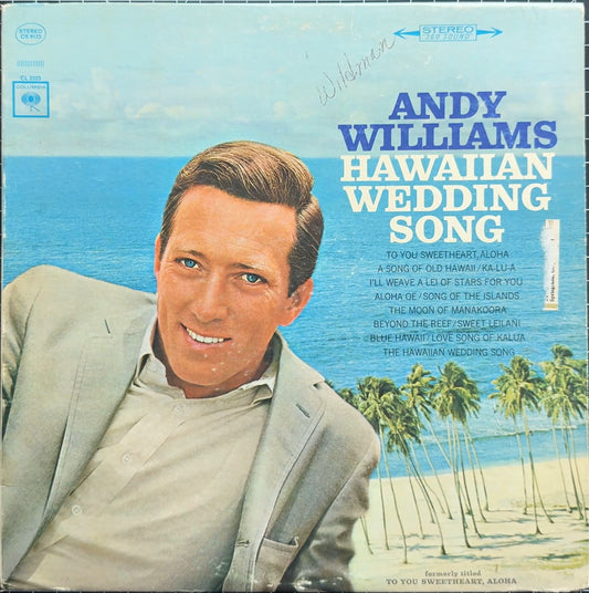 Andy Williams Hawaiian Wedding Song 1965 US Reissue VG/VG+