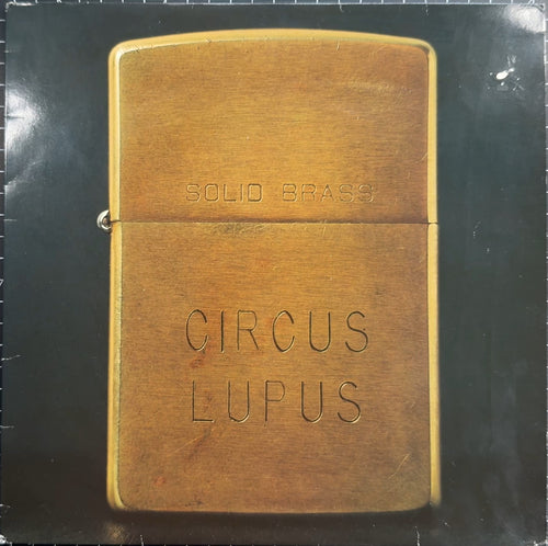 Circus Lupus Solid Brass 1993 US 1st Press DC Hardcore Punk VG+/VG+