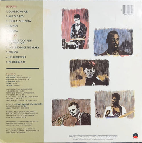 Simply Red 3 pack - Picture Book LP + 2 Promo Discs VG+