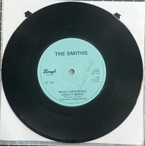 The Smiths - What Diff? b/w Old House - Irish RT 1984 7" VG+