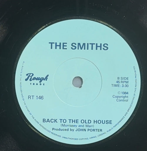 The Smiths - What Diff? b/w Old House - Irish RT 1984 7" VG+
