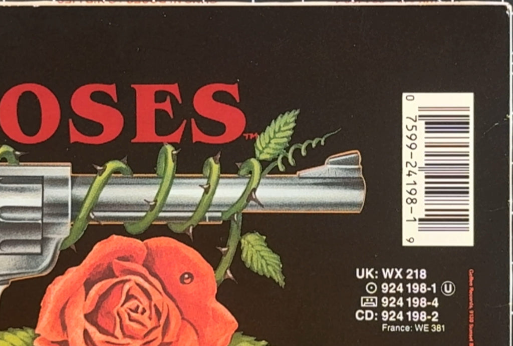 GN'R Lies -1988 Orig 1st Press Uncensored Euro VG+/VG+