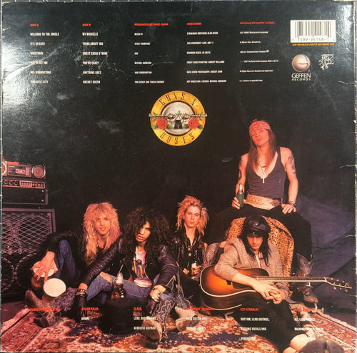 PROMO Guns N' Roses Appetite For Destruction 1st Press 1987 US