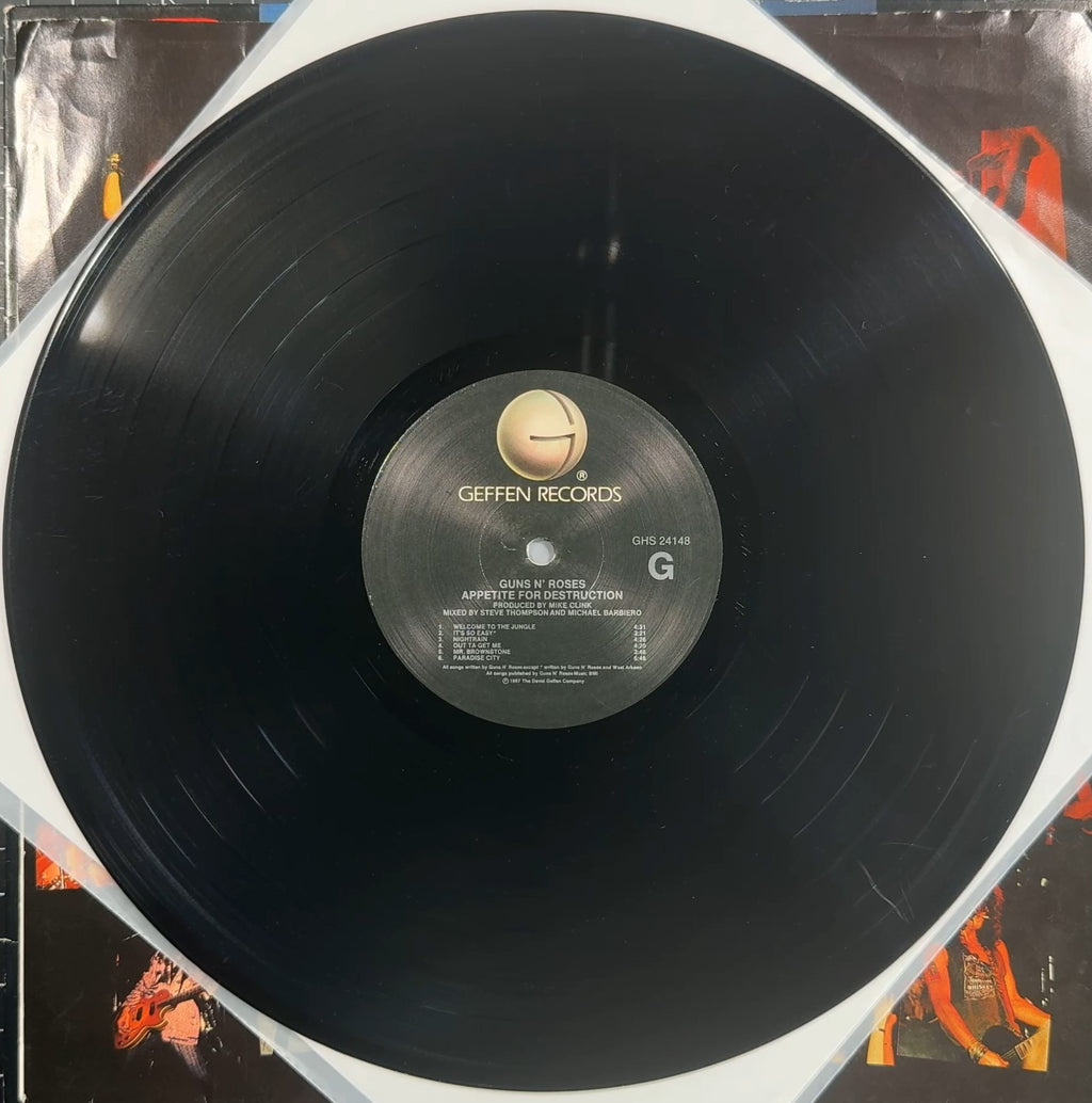 PROMO Guns N' Roses Appetite For Destruction 1st Press 1987 US
