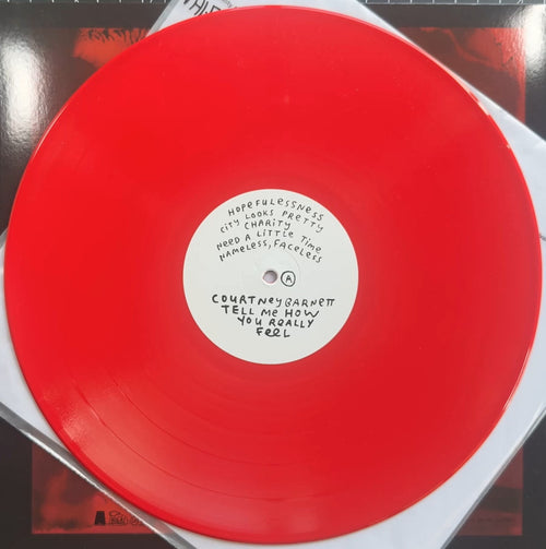 Courtney Barnett Tell Me How You Really Feel 2018 Euro Red VG+/VG+