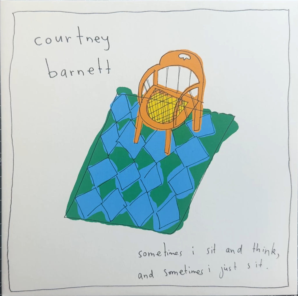 Courtney Barnett - Sometimes I Sit... 2015 UK Orange 180g 1st Press VG+/VG+