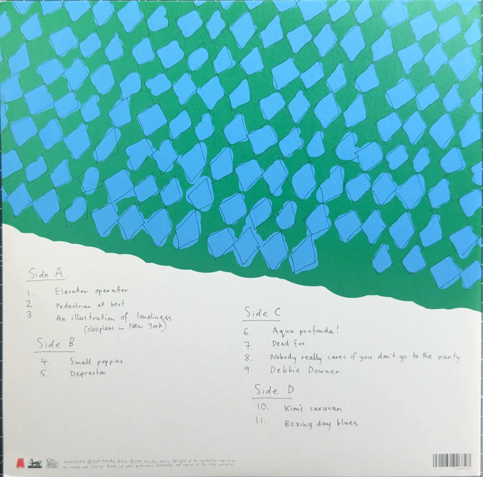 Courtney Barnett - Sometimes I Sit... 2015 UK Orange 180g 1st Press VG+/VG+