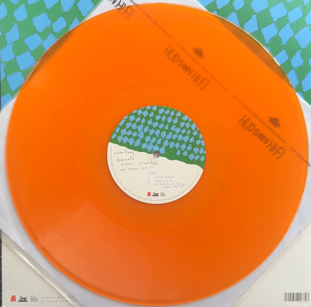 Courtney Barnett - Sometimes I Sit... 2015 UK Orange 180g 1st Press VG+/VG+