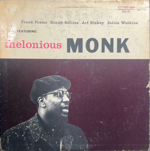 Thelonious Monk 1956 US 1st Press Prestige LP7053 VG/VG