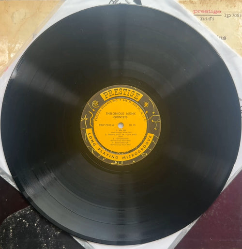 Thelonious Monk 1956 US 1st Press Prestige LP7053 VG/VG