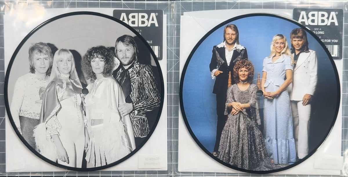 ABBA Fan Pack - 10 Vinyl Discs - Picture, Japan & Mexico!