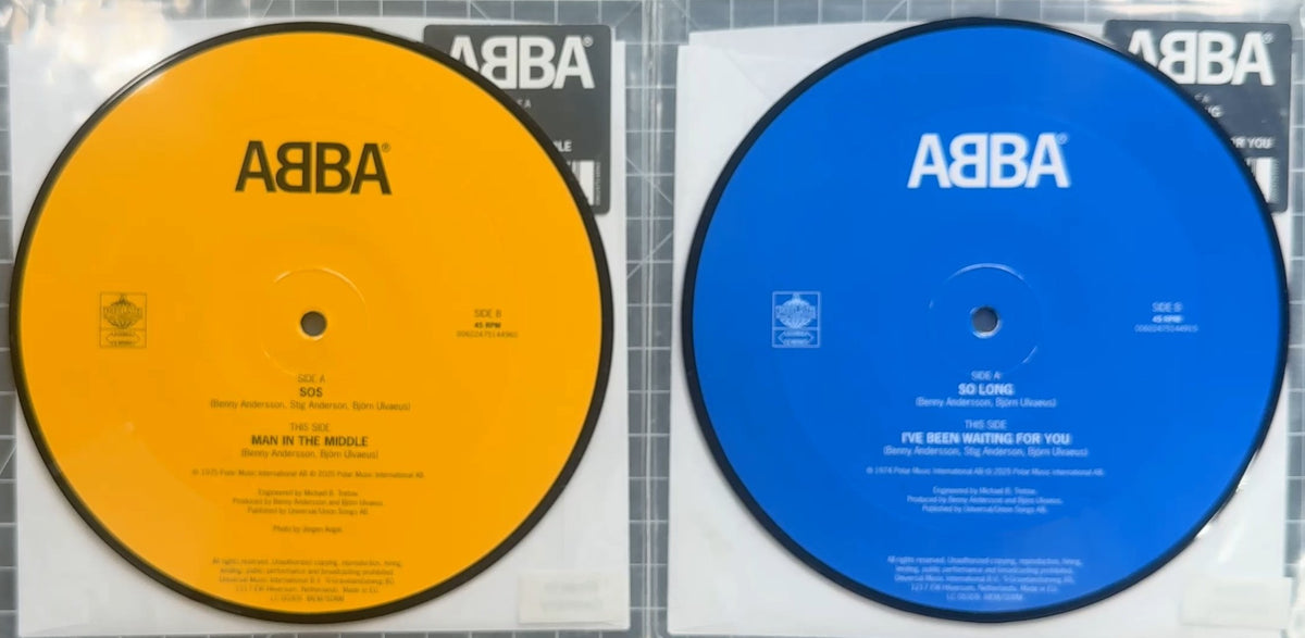 ABBA Fan Pack - 10 Vinyl Discs - Picture, Japan & Mexico!