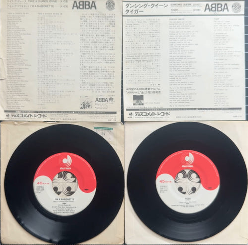 ABBA Fan Pack - 10 Vinyl Discs - Picture, Japan & Mexico!