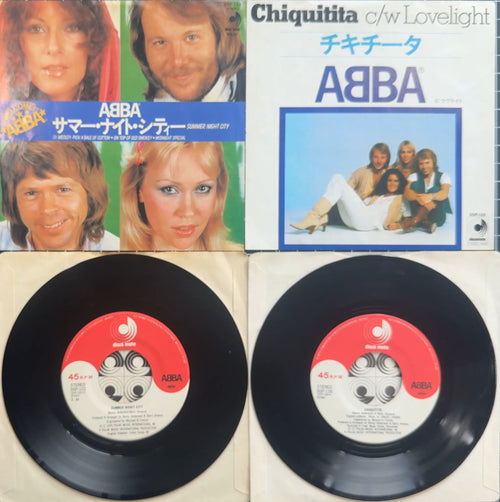 ABBA Fan Pack - 10 Vinyl Discs - Picture, Japan & Mexico!