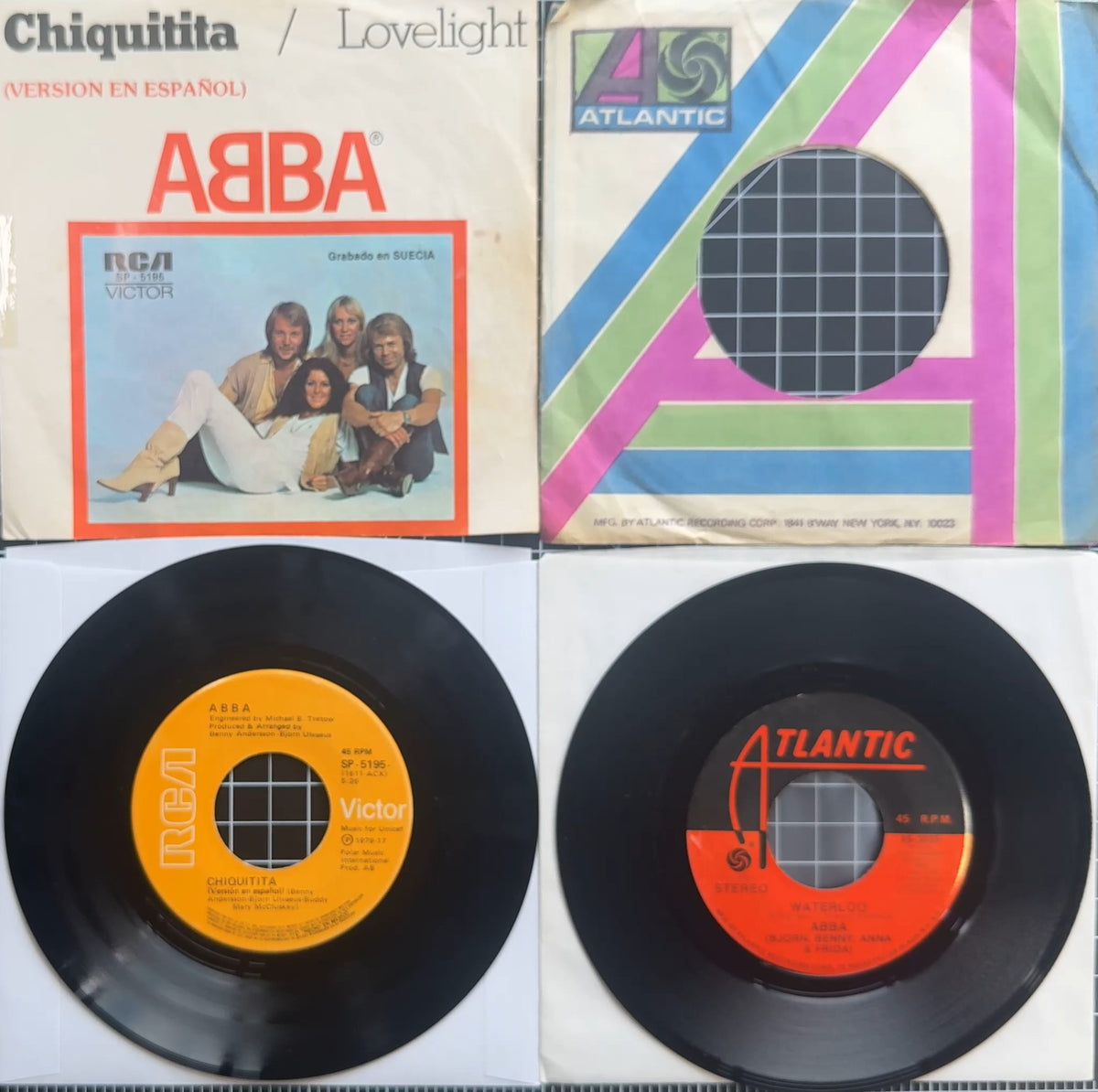 ABBA Fan Pack - 10 Vinyl Discs - Picture, Japan & Mexico!