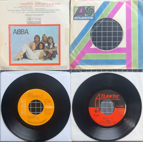 ABBA Fan Pack - 10 Vinyl Discs - Picture, Japan & Mexico!
