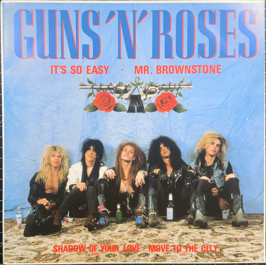 GNR It's So Easy 1987 Euro 12" Maxi-Single VG+/VG+