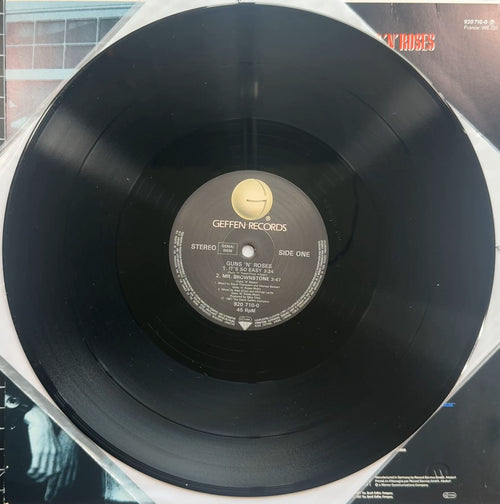 GNR It's So Easy 1987 Euro 12" Maxi-Single VG+/VG+
