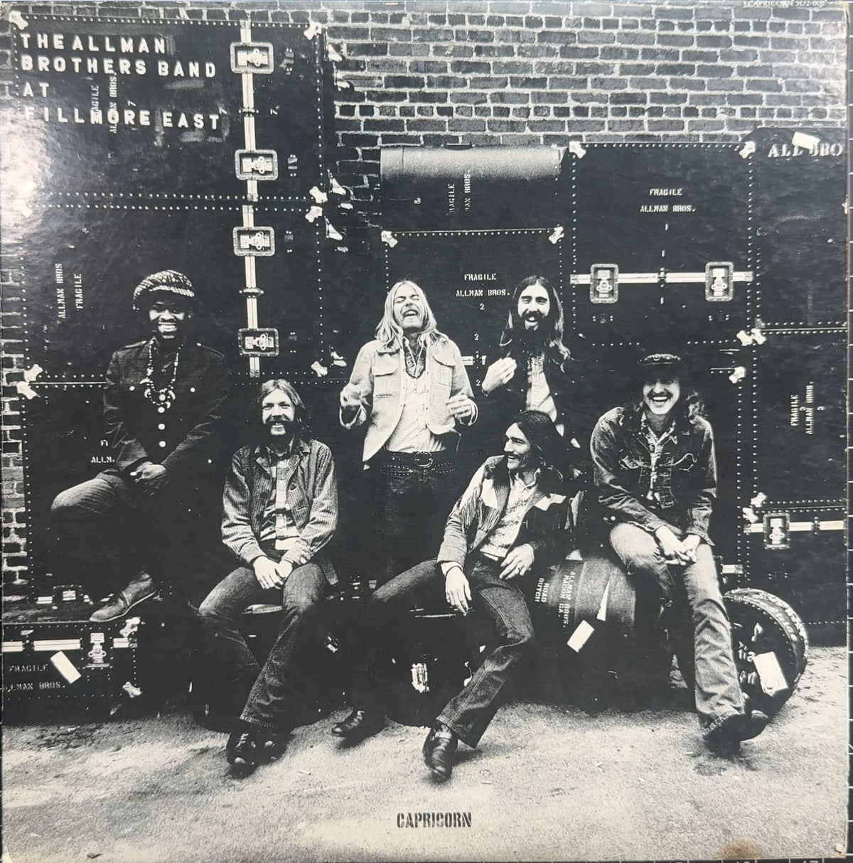 Allman Bros Band At Fillmore East 1971 US 1st Press Club Edtn VG/VG+