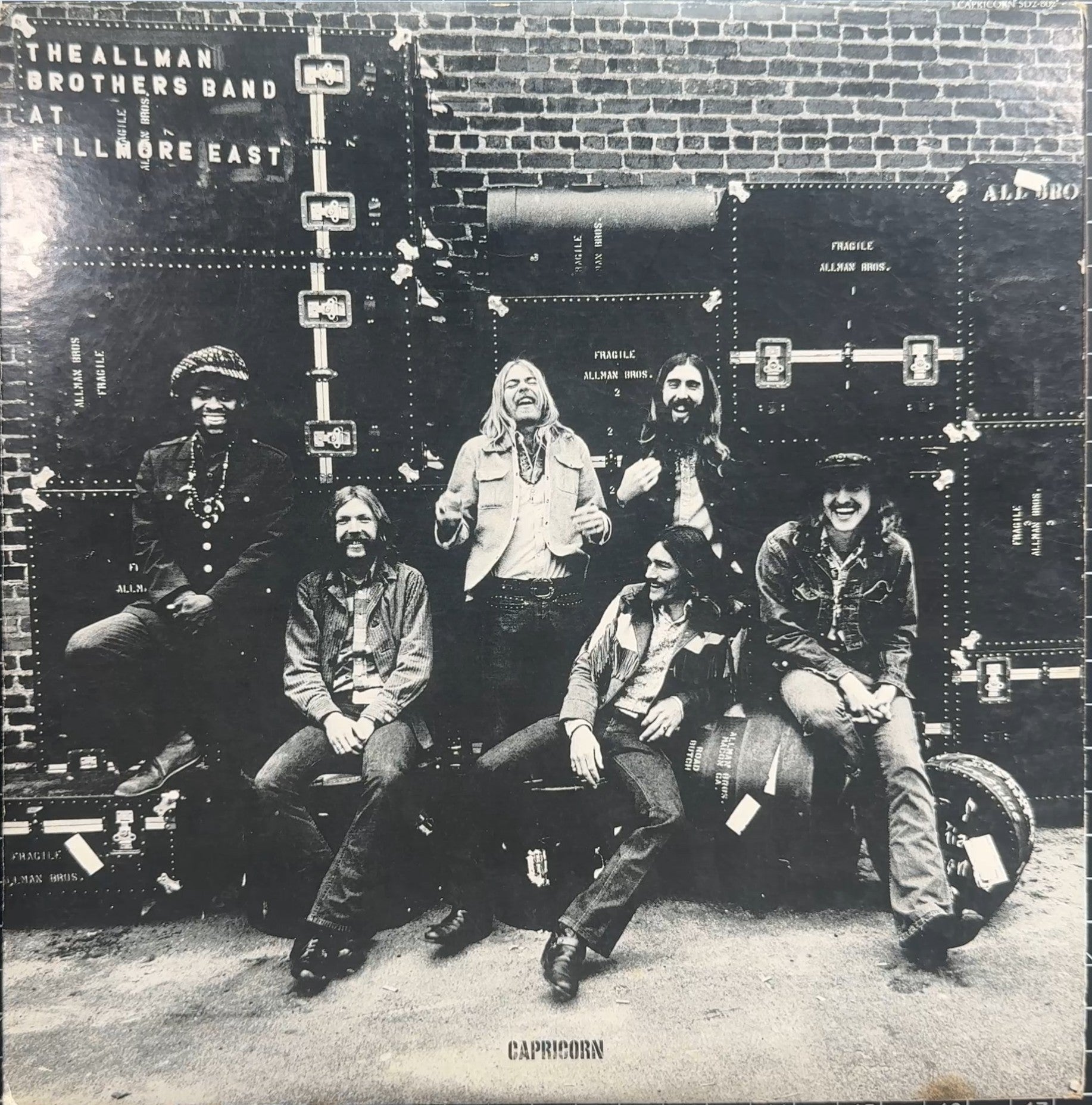 Allman Bros Band At Fillmore East 1971 US 1st Press Club Edtn VG/VG+
