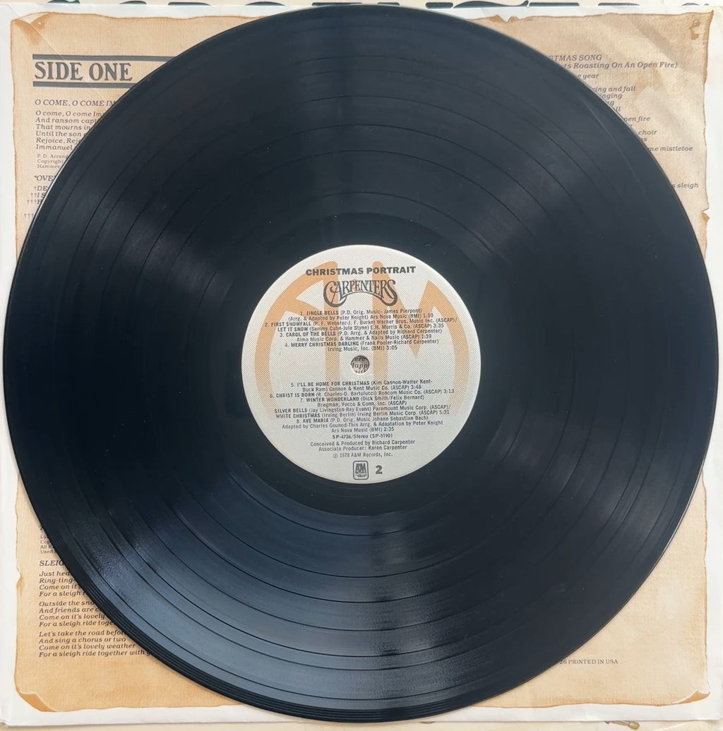 Carpenters Christmas Portrait 1978 US 1st Press VG/VG