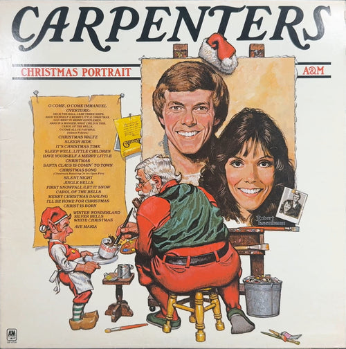 Carpenters Christmas Portrait 1982 US Club Edtn VG+/VG+