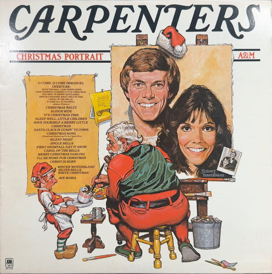 Carpenters Christmas Portrait 1982 US Club Edtn VG+/VG+