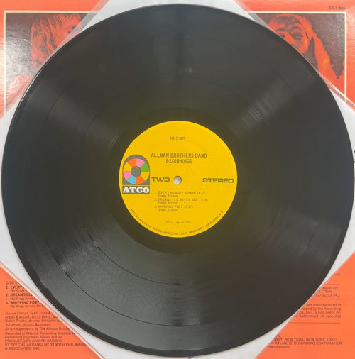 Allman Bros Beginnings 1973 US 1st Press VG+/VG+